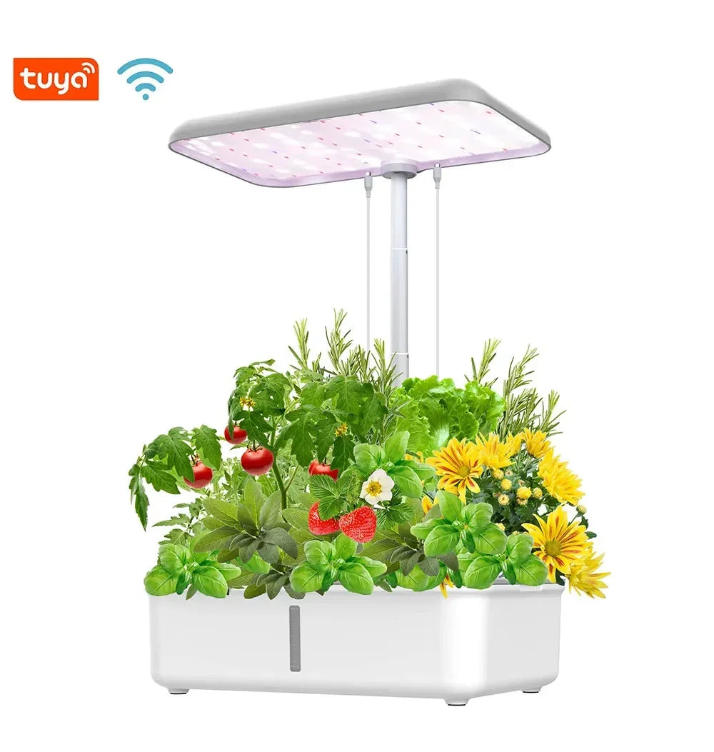 Smart LED Light Hydroponic Plant Growing Pot