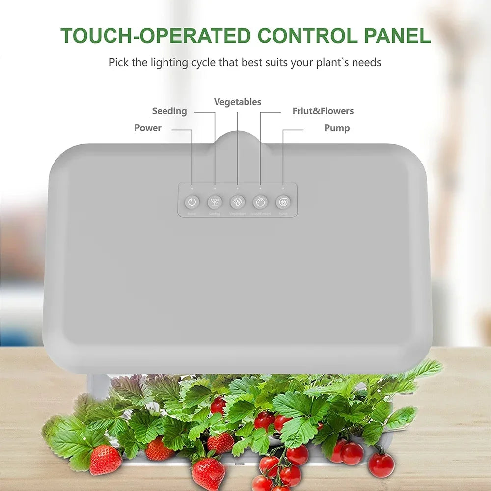 Smart LED Light Hydroponic Plant Growing Pot